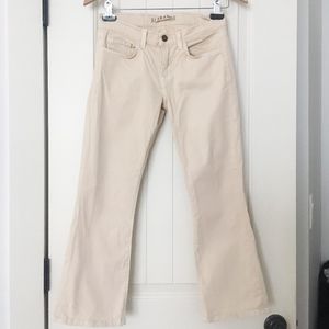 J Brand Gigi Tan Cropped Pants 26